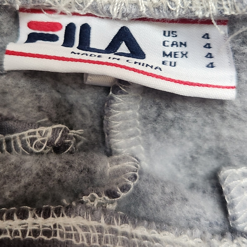 NWT FILA Tie Dye Shorts & Tee Matching Set Size 4 - Picture 7 of 11
